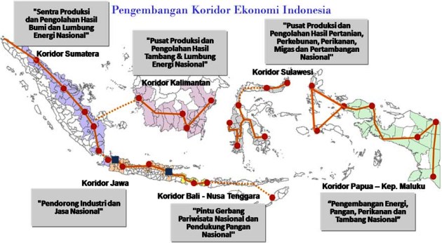 40 dari 805 Proyek MP3EI Diprioritaskan Dibangun Hingga 2017